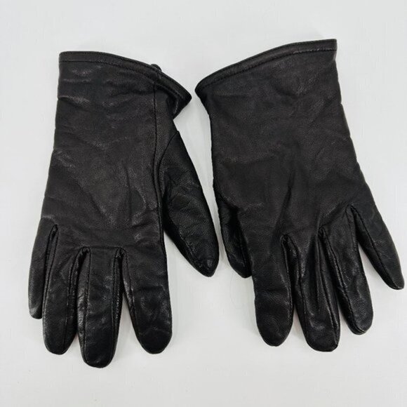 Thinsulate Gloves Chocolate Brown Leather Lined Insulated Winter Large Gloves - Picture 1 of 8